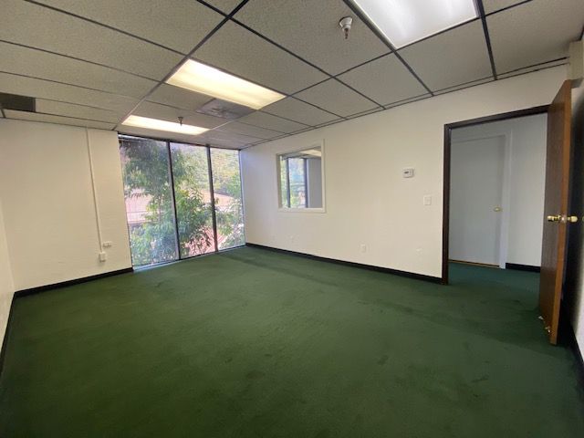 RECEPTION, LARGE PRIVATE OFFICE, LARGE ROOM. FREE MONTH.